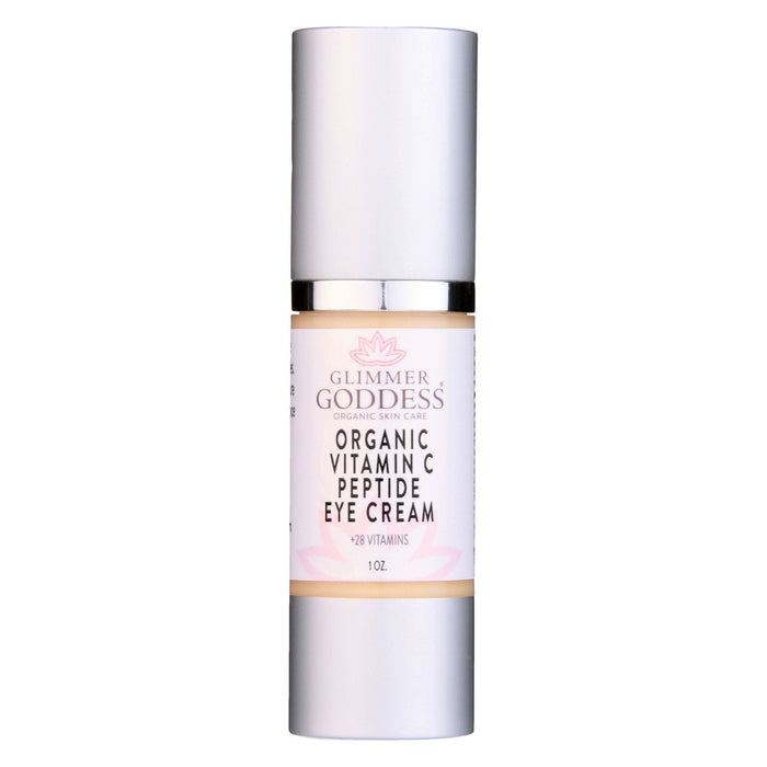 Glimmer Goddess® Organic Skin Care - Organic Vitamin C Eye Serum For Dark Circles