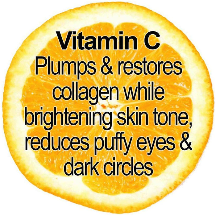 Glimmer Goddess® Organic Skin Care - Organic Vitamin C Eye Serum For Dark Circles