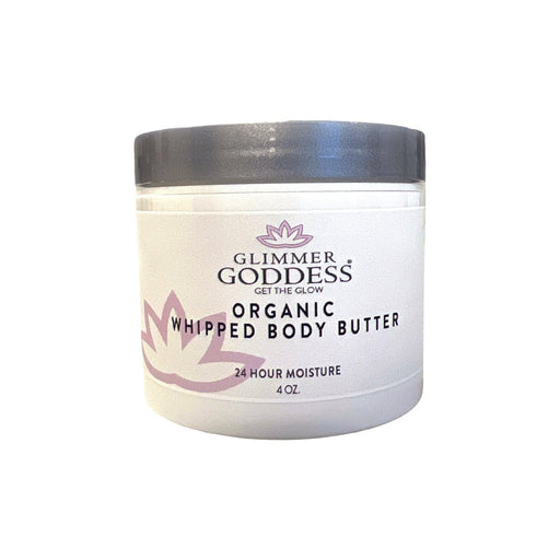 Glimmer Goddess® Organic Skin Care Organic Whipped Body Butter 4 oz – Travel Size Lotions & Creams