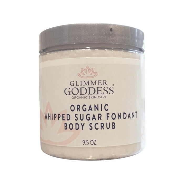 Glimmer Goddess® Organic Skin Care - Organic Whipped Sugar Fondant Exfoliating Body Scrub