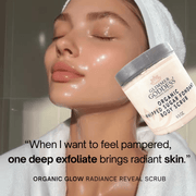 Glimmer Goddess® Organic Skin Care Organic Whipped Sugar Body Scrub 10 oz – Crepey Skin Treatment & Exfoliator Cleansers & Scrubs