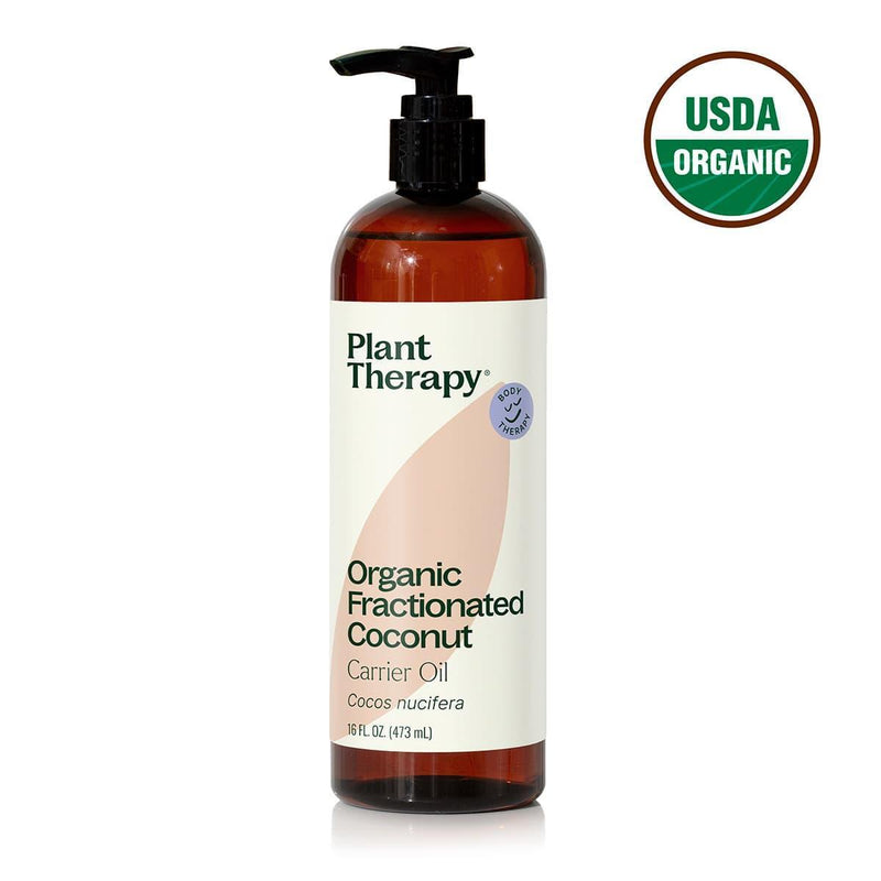 Plant Therapy Organic Fractionated Coconut Carrier Oil Body Care