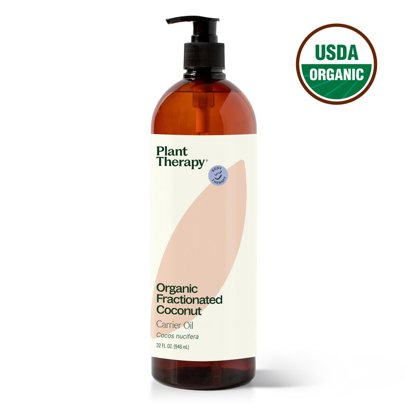 Plant Therapy Organic Fractionated Coconut Carrier Oil Body Care