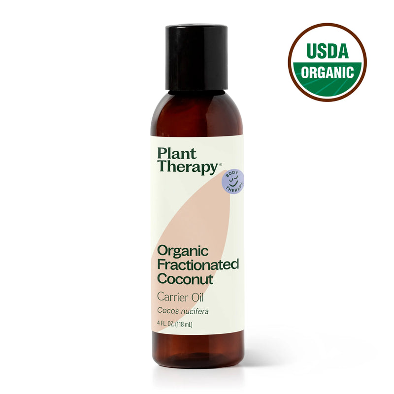 Plant Therapy Organic Fractionated Coconut Carrier Oil Body Care