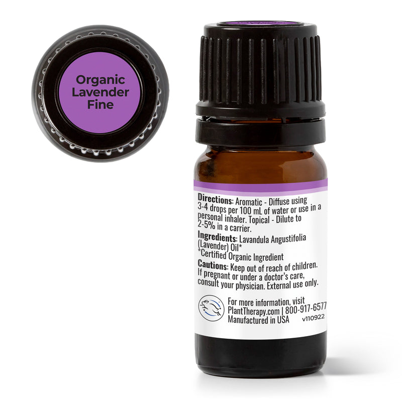 Plant Therapy Organic Lavender Fine Essential Oil Essential Oil