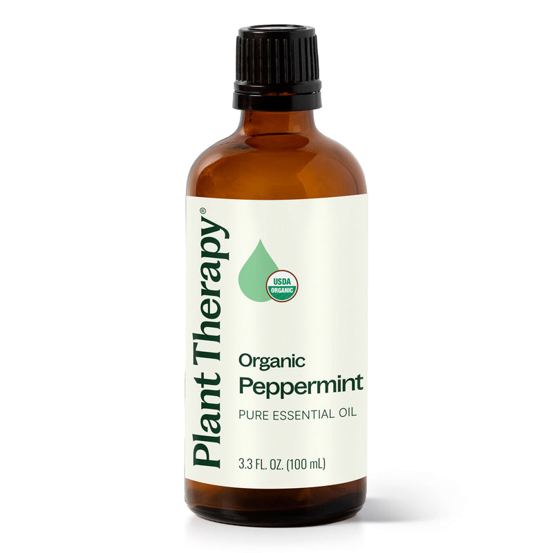 Plant Therapy Organic Peppermint Essential Oil Essential Oil