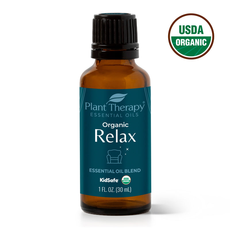 Plant Therapy Organic Relax Essential Oil Blend Essential Oil