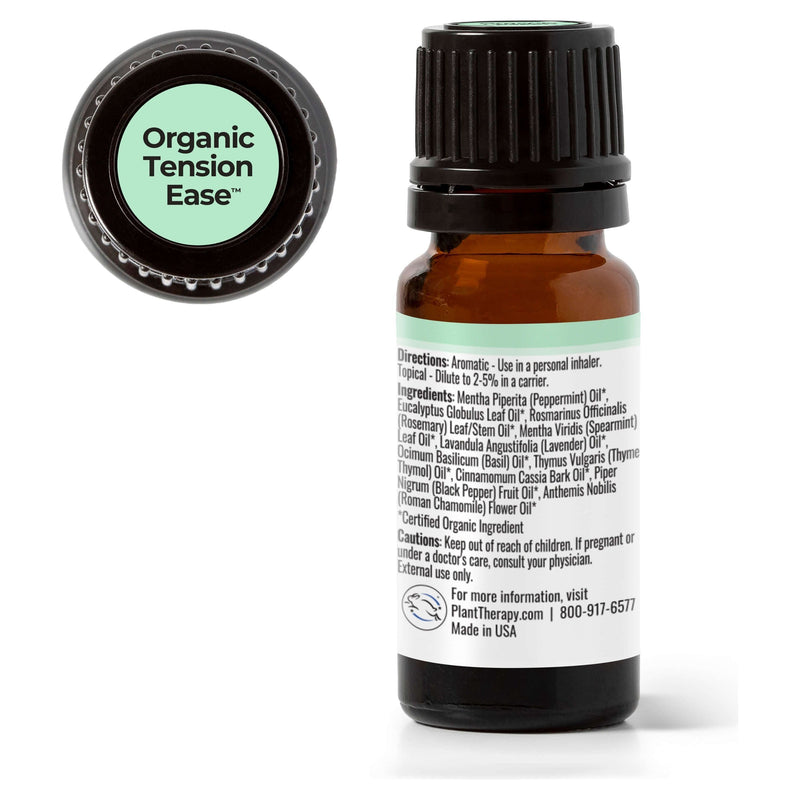 Plant Therapy Organic Tension Ease™ Essential Oil Blend Essential Oil