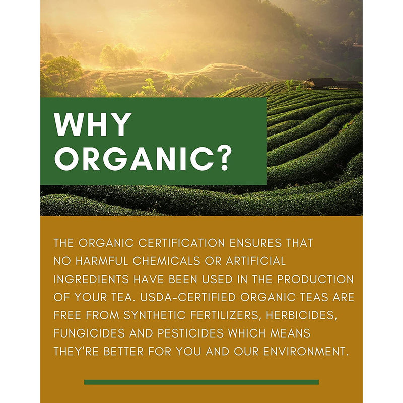 Gardenika Shop Oolong Tea, Medium-Caffeine - Traditional Chinese - Organic & Kosher Loose Leaf Tea Dark Goldenrod