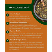 Gardenika Shop Turmeric Ginger Tulsi Chai Loose Tea, Ayurvedic Anti-Inflammatory Blend - /w Turmeric & Ginger - Herbal & Caffeine Free - Organic & Kosher Loose Leaf Tea