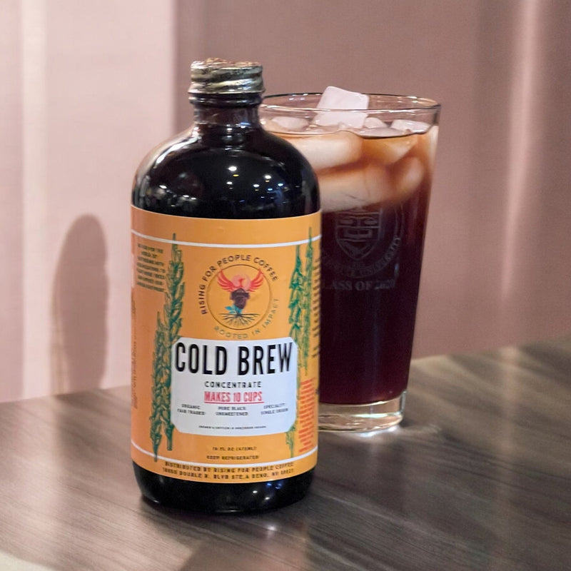 Rising For People Coffee Co. Original Concentrated Cold Brew Coffee Coffee