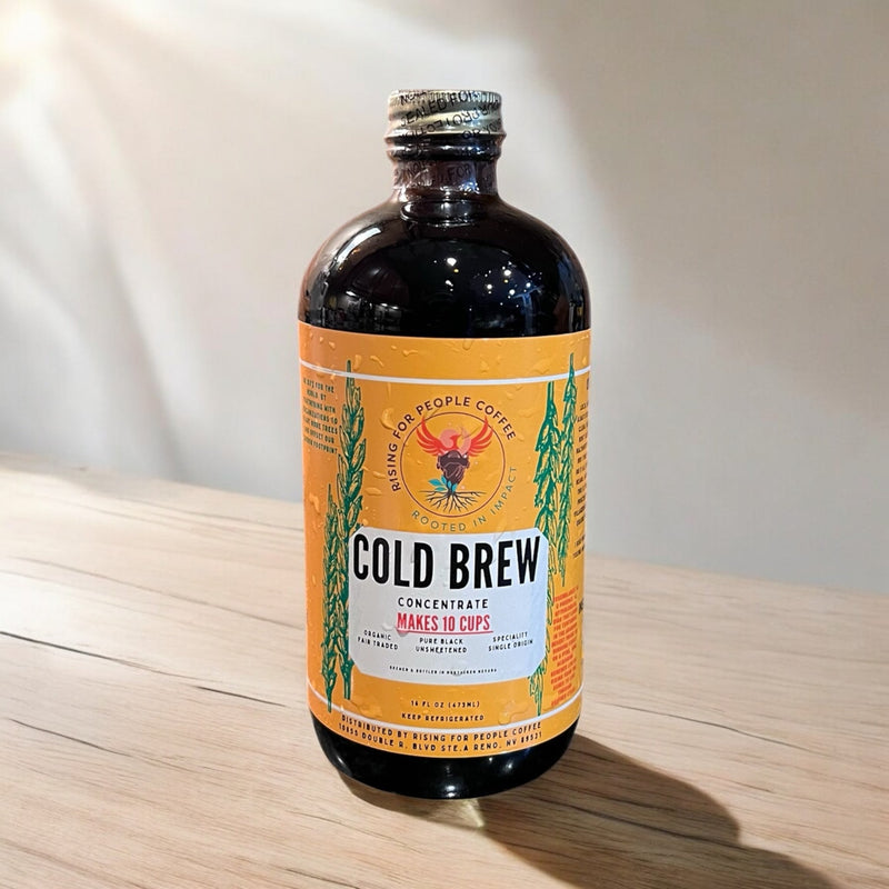 Rising For People Coffee Co. Original Concentrated Cold Brew Coffee Coffee