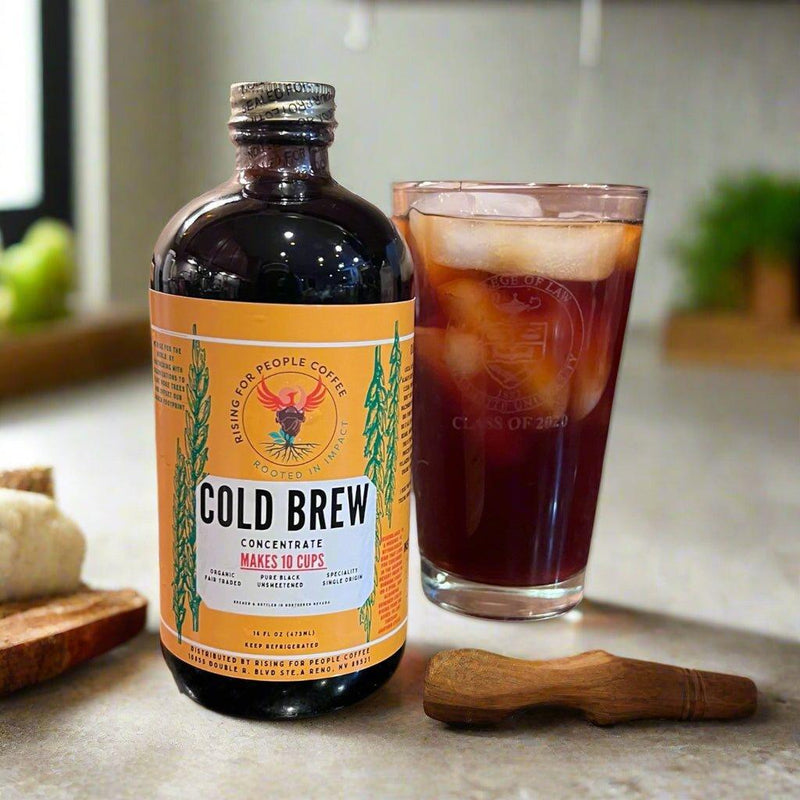Rising For People Coffee Co. Original Concentrated Cold Brew Coffee Coffee