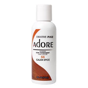 VIP Extensions Adore Semi-Permanent Hair Color, 4 fl oz Semi-Permanent Hair Color White Smoke 56 Cajun Spice