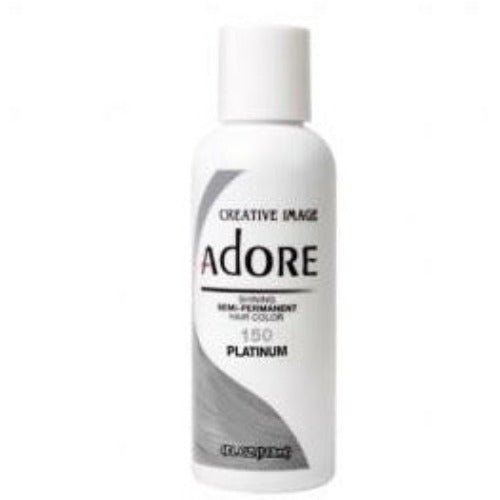 VIP Extensions Adore Semi-Permanent Hair Color, 4 fl oz Semi-Permanent Hair Color White Smoke 196 SKY BLUE,197 PERIWRINKLE,198 POWDER BLUE,199 LUXE BLUE,10 CRYSTAL CLEAR,30 Ginger,38 Sunrise Orange,39 Orange Blaze,46 Spice Amber,48 Honey Brown,52 French Cognac,56 Cajun Spice,58 Cinnamon,60 Truly Red,68 Crimson,69 Wild Cherry,70 Rafing Red,71 Inten