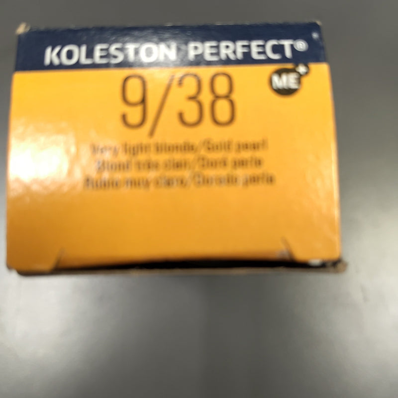 koleston perfect 9/38 Very Light Blonde