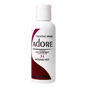 VIP Extensions Adore Semi-Permanent Hair Color, 4 fl oz Semi-Permanent Hair Color White Smoke 71 Intense Red