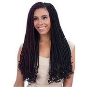 VIP Extensions Freetress Equal Synthetic Hair Braids Double Strand Style Cuban Twist Braid 24" Hair Extension