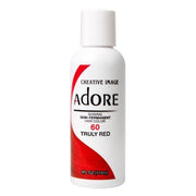 VIP Extensions Adore Semi-Permanent Hair Color, 4 fl oz Semi-Permanent Hair Color White Smoke 196 SKY BLUE,197 PERIWRINKLE,198 POWDER BLUE,199 LUXE BLUE,10 CRYSTAL CLEAR,30 Ginger,38 Sunrise Orange,39 Orange Blaze,46 Spice Amber,48 Honey Brown,52 French Cognac,56 Cajun Spice,58 Cinnamon,60 Truly Red,68 Crimson,69 Wild Cherry,70 Rafing Red,71 Inten