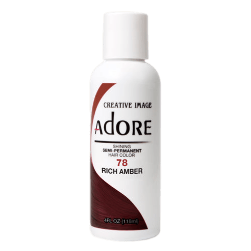 VIP Extensions Adore Semi-Permanent Hair Color, 4 fl oz Semi-Permanent Hair Color White Smoke 196 SKY BLUE,197 PERIWRINKLE,198 POWDER BLUE,199 LUXE BLUE,10 CRYSTAL CLEAR,30 Ginger,38 Sunrise Orange,39 Orange Blaze,46 Spice Amber,48 Honey Brown,52 French Cognac,56 Cajun Spice,58 Cinnamon,60 Truly Red,68 Crimson,69 Wild Cherry,70 Rafing Red,71 Inten