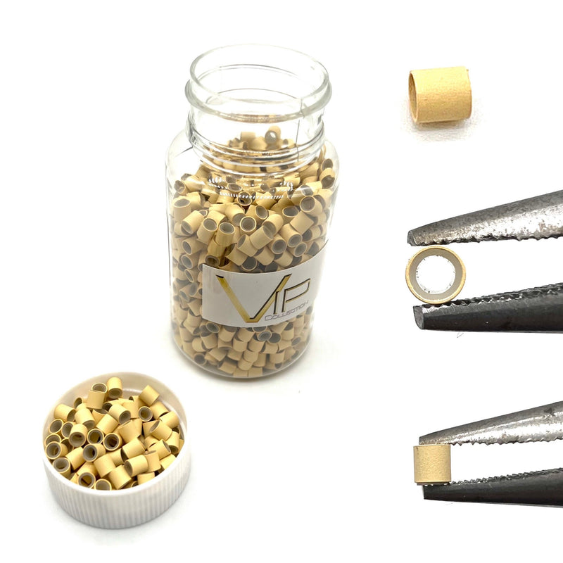 VIP Extensions Copper Ring Tube Silicon 1000 Pieces Color 13