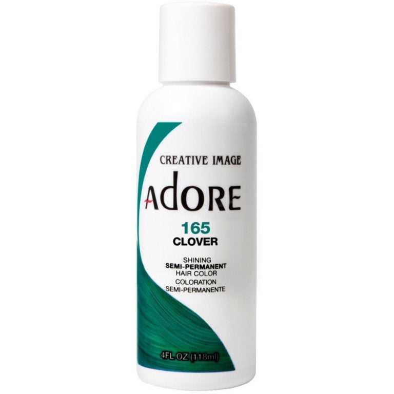 VIP Extensions Adore Semi-Permanent Hair Color, 4 fl oz Semi-Permanent Hair Color White Smoke 165 Clover