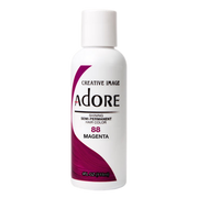 VIP Extensions Adore Semi-Permanent Hair Color, 4 fl oz Semi-Permanent Hair Color White Smoke 88 Magenta