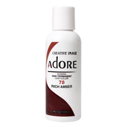 VIP Extensions Adore Semi-Permanent Hair Color, 4 fl oz Semi-Permanent Hair Color White Smoke 78 Rich Amber