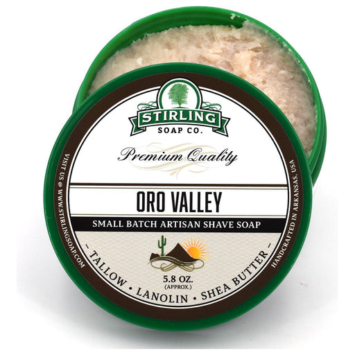 Stirling Soap Co. Oro Valley Shave Soap Jar 5.8 oz