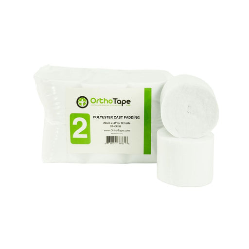 OrthoTape.com 2 Inch X 4 Yards Orthopedic Cast Padding |12 ROLLS|