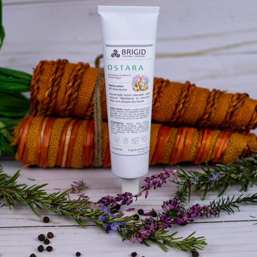 Brigid Trading Company Ostara Natural Hand Lotion - Heather, Rosemary, and Black Pepper Lotion