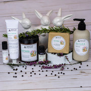Brigid Trading Company Ostara Soy Wax Candle - Heather, Rosemary, and Black Pepper Premium Scented Candle