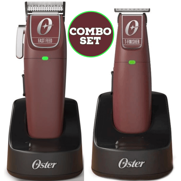 Oster Professional Cordless Fast Feed Clipper Or Oster Professional T-Finisher Trimmer Or Combo Set Together