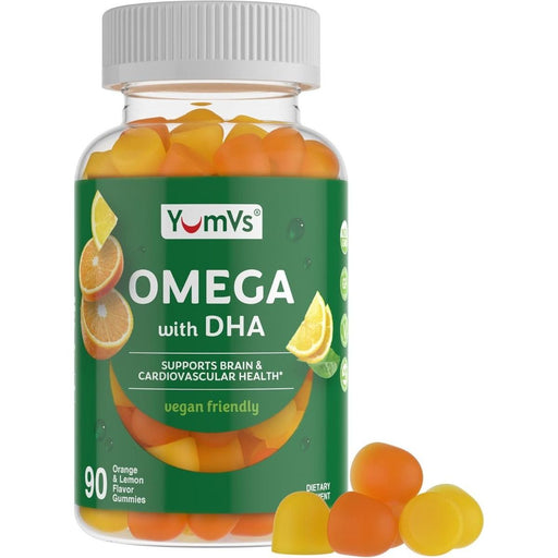 YumVs YUM-VS OMEGA WITH DHA CW 90 GMM Vitamins & Supplements