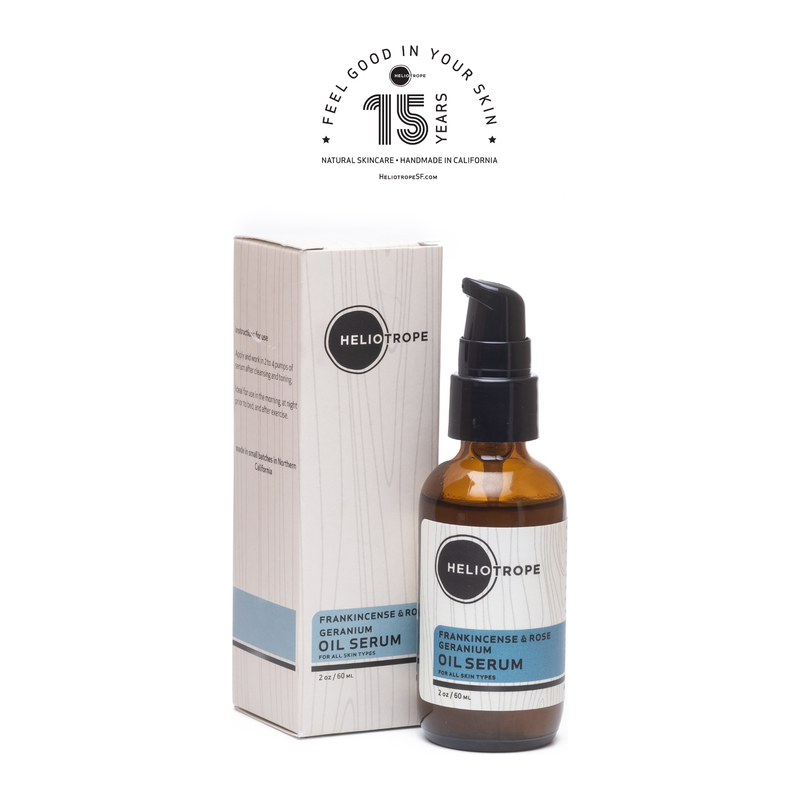 Heliotrope San Francisco Frankincense & Rose Geranium Oil Serum Face Serum