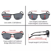 eyekeeper.com Outdoor Fashion Full-rim Bifocal Reading Sunglasses SG801 Sunglasses