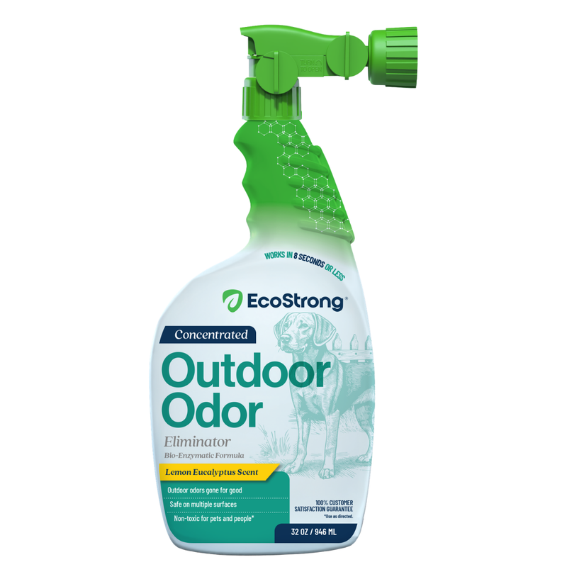 EcoStrong Outdoor Odor Eliminator Pet & Animal > Outdoor Odor White Smoke 32 oz Sprayer Bottle