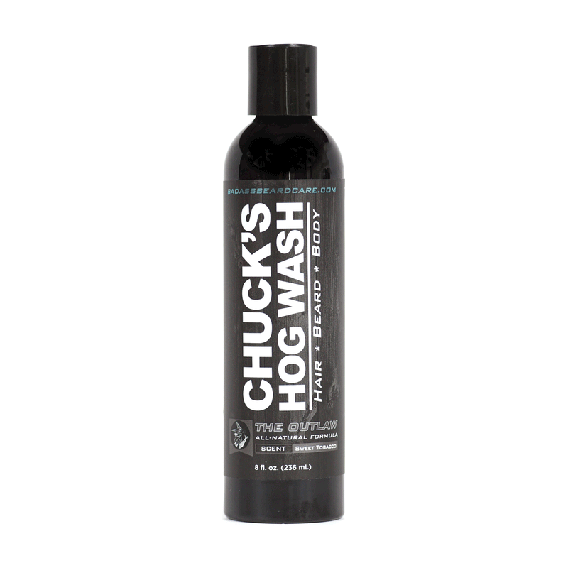 Badass Beard Care Chuck's Hog Wash - The Outlaw HOG WASH