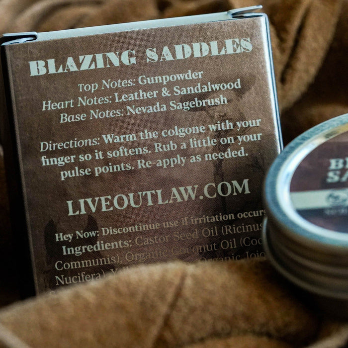 Blazing Saddles Western Solid Cologne