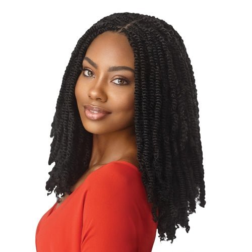 VIP Extensions Outre Crochet Braids X-Pression Twisted Up 3X Springy Afro Twist 24" Hair Extension