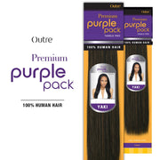 VIP Extensions Outre Premium Purple Pack Yaki (10''-12") Hair Extensions