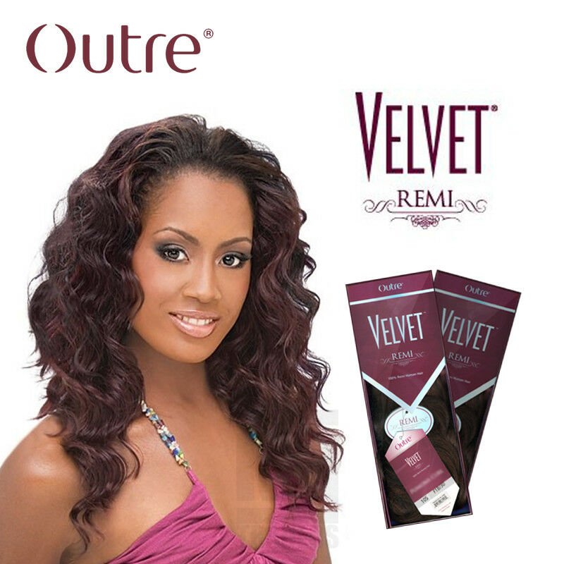 VIP Extensions Outre Velvet Remi Euro Deep Wave Hair Extensions