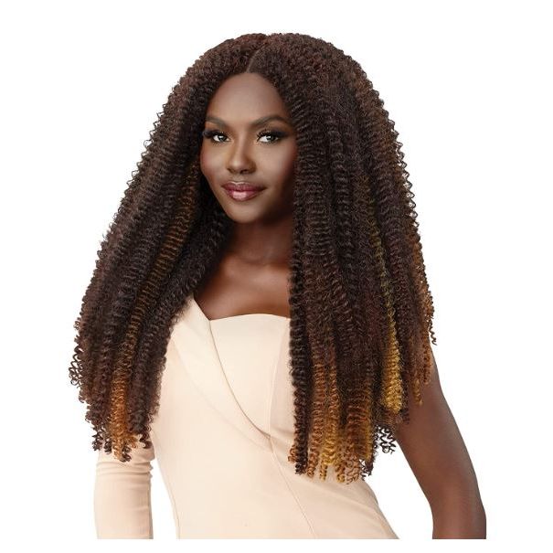 VIP Extensions Outre X-Pression Twisted Up 3X SPRINGY BOHEMIAN TWIST 24" 3PK 2T1B/27 Hair Extension