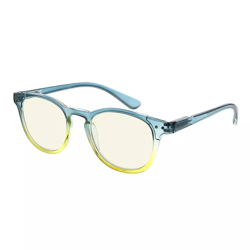 eyekeeper.com Oval Blue Light Filter Reading Glasses Cute Computer Readers UVR144 Eyeglasses