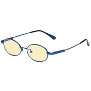 eyekeeper.com Oval Metal Blue Light Blocking Eyeglasses for Kids TMK1803 Eyeglasses