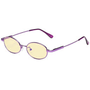 eyekeeper.com Oval Metal Blue Light Blocking Eyeglasses for Kids TMK1803 Eyeglasses