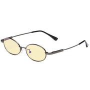 eyekeeper.com Oval Metal Blue Light Blocking Eyeglasses for Kids TMK1803 Eyeglasses