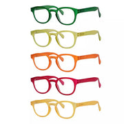 eyekeeper.com Oval Stain Rainbow Color Reading Glasses R124 Eyeglasses