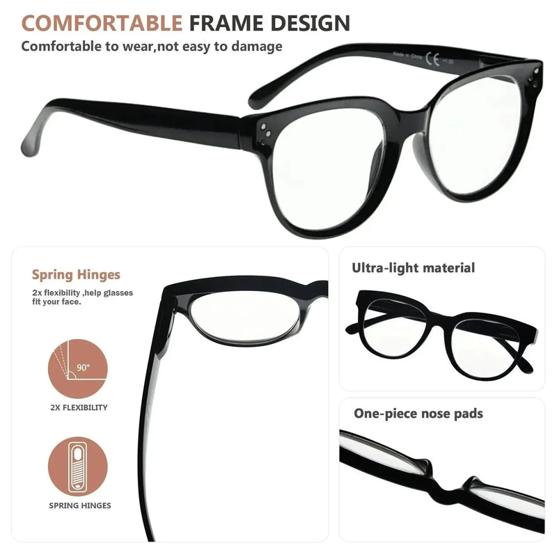 eyekeeper.com Thicker Frame Stylish Reading Glasses R9110 Eyeglasses