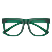 eyekeeper.com Large Frame 30% Blue Light Blocking Metalless Screwless Glasses R2316-B15 Eyeglasses